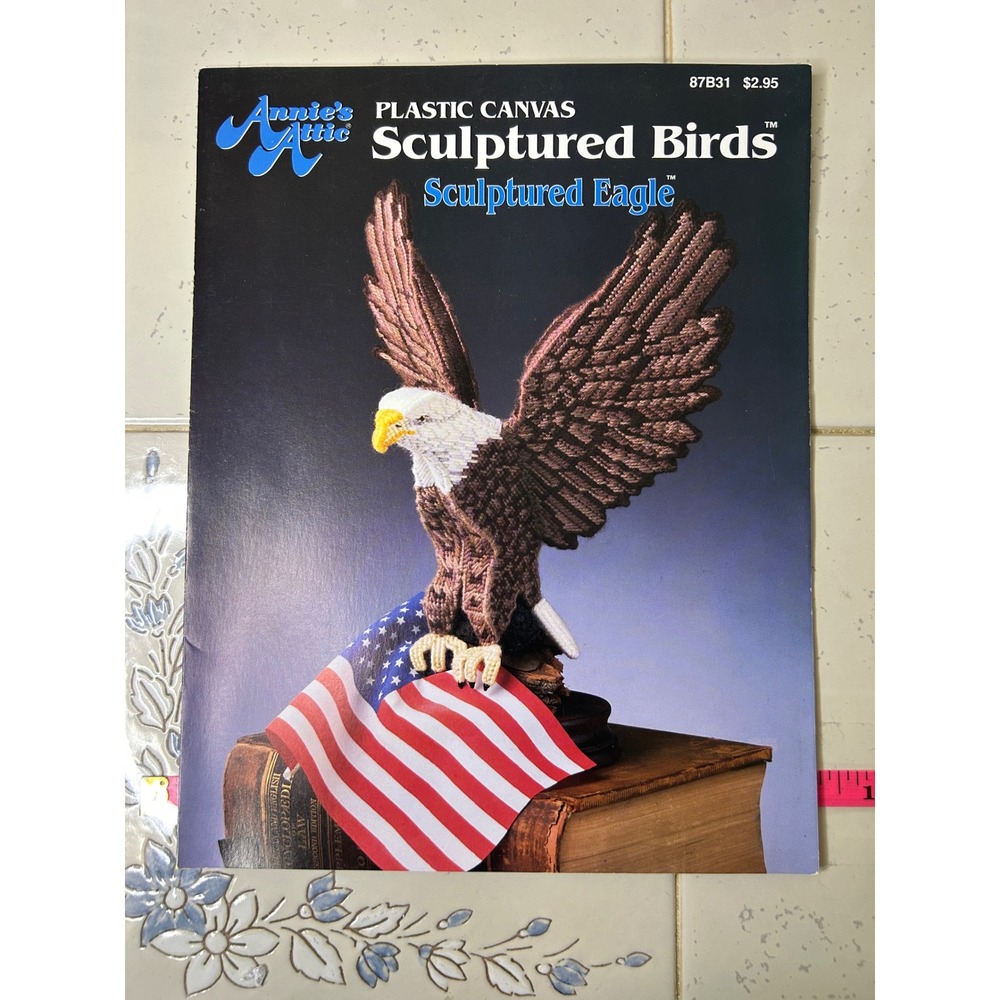 Annie's Attic Plastic Canvas Sculptured Birds Sculptured Eagle Kit 87B31‎
